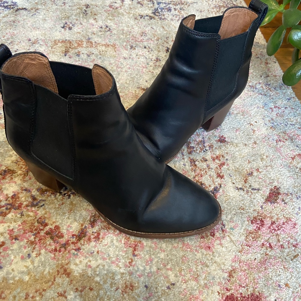 Madewell Regan Boot Black Size 9